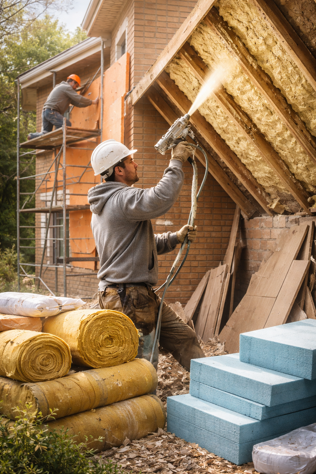 Утепление домов в юбилейном под ключ от 4327 руб/м2 | Профессионально — ТепломастерЮбл