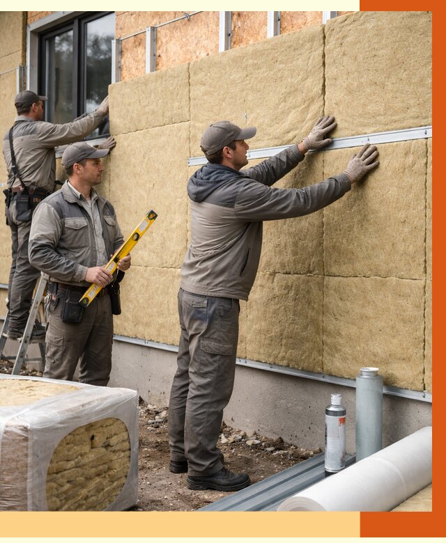 Утепление дома из SIP панелей в юбилейном от 6388 руб./м² под ключ | ТепломастерЮбл