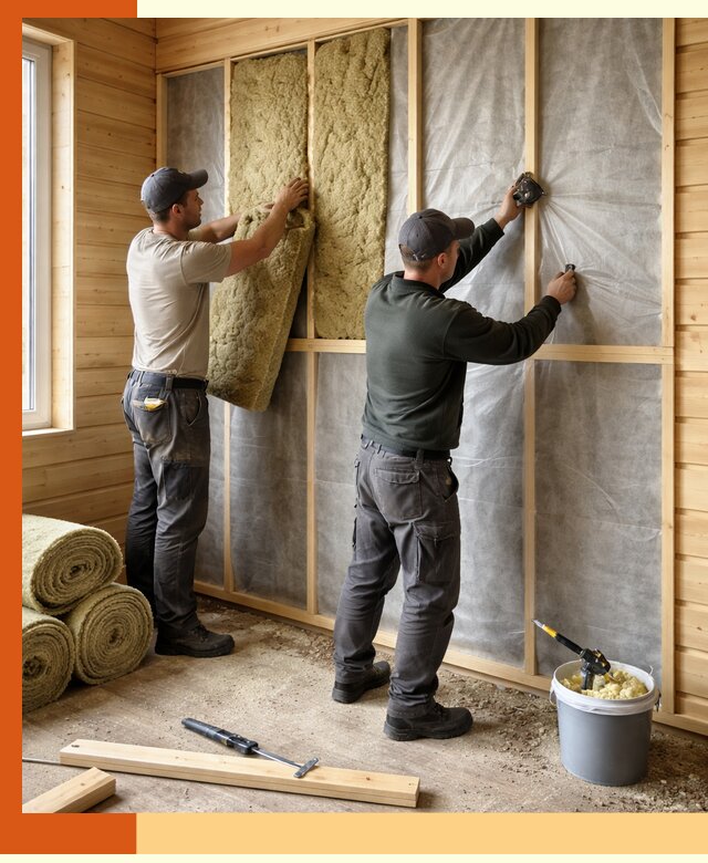 Утепление дома из минибруса в юбилейном: комплексные теплоизоляционные работы