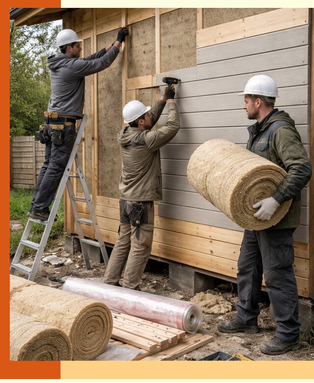 Утепление бани снаружи в юбилейном профессионально и надежно