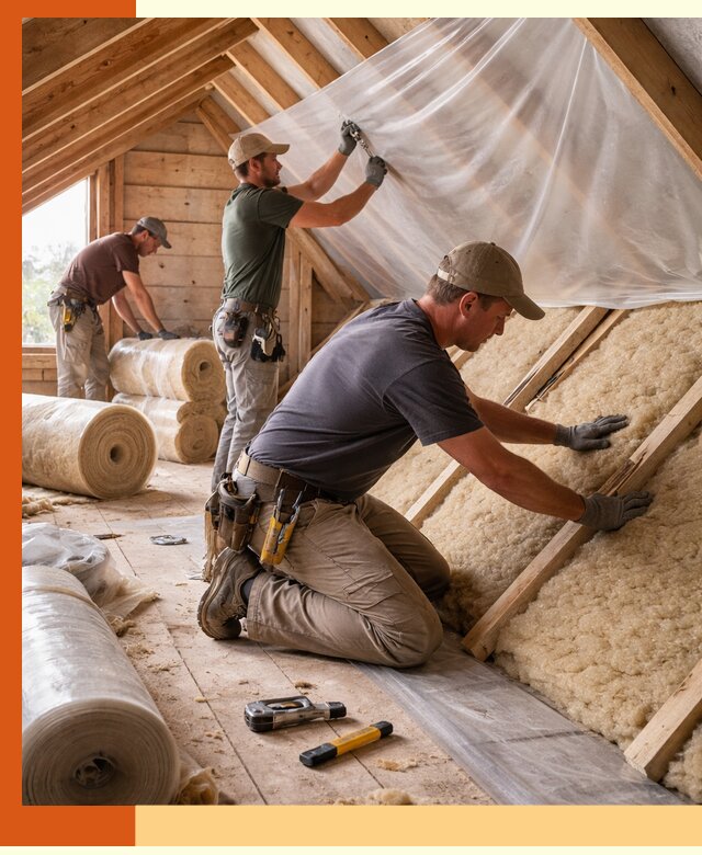 Утепление крыши изнутри в юбилейном: профессионально и надежно