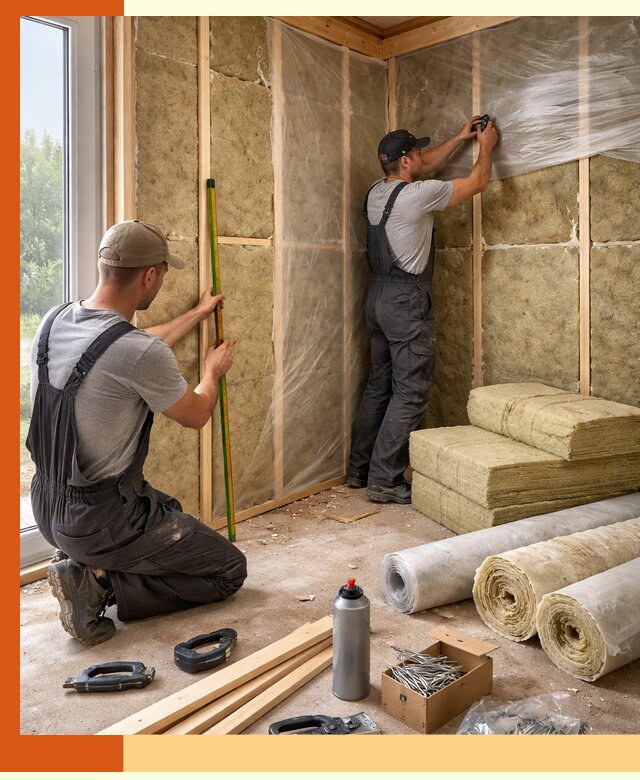 Профессиональное утепление веранды и крыльца в юбилейном