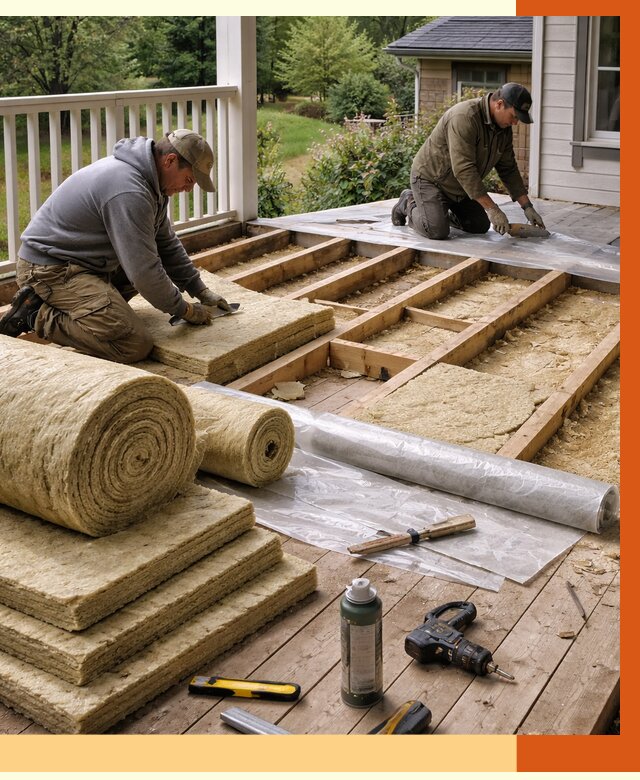 Утепление террасы в юбилейном от 4327 руб./м2 — утеплить террасу под ключ | ТепломастерЮбл