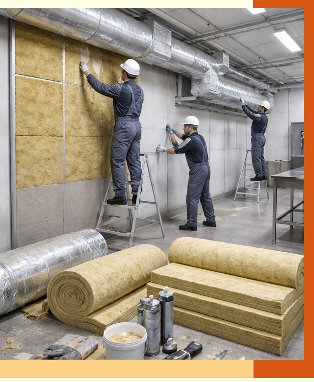 Утепление пищевого цеха в юбилейном от 12879 руб./м² — комплексно под ключ | ТепломастерЮбл