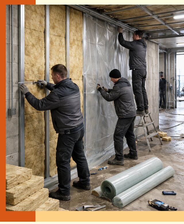 Профессиональное утепление автомойки в юбилейном для любого типа помещений