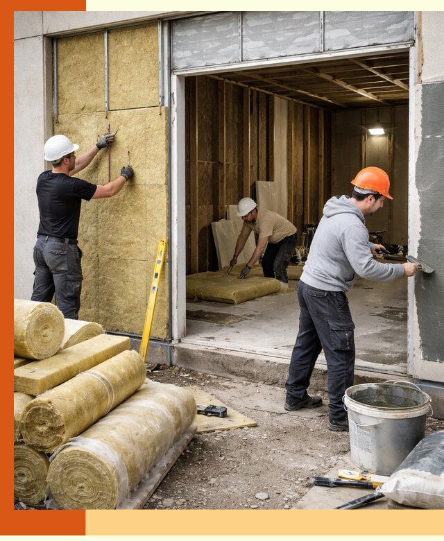 Утепление торгового павильона в юбилейном — качественно и энергоэффективно