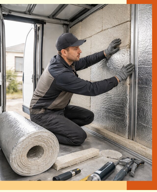 Утепление фургона рефрижератора в юбилейном от 12879 руб./м² под ключ | ТепломастерЮбл