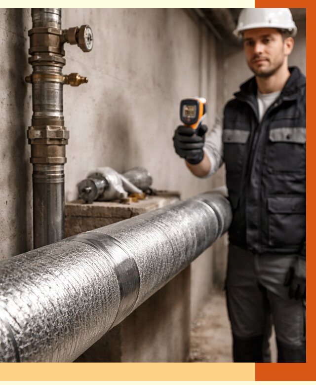 Утепление труб водоснабжения в юбилейном от 8758 руб. за м² — услуги ТепломастерЮбл