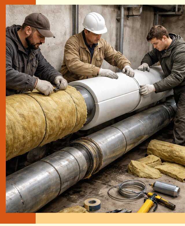 Утепление трубопровода в юбилейном с гарантией энергоэффективности
