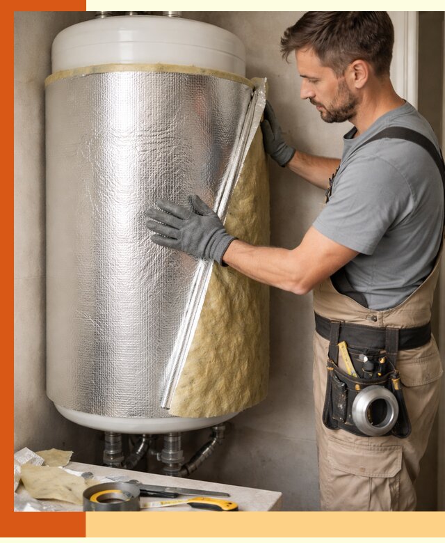 Утепление бойлера в юбилейном для снижения теплопотерь и экономии энергии