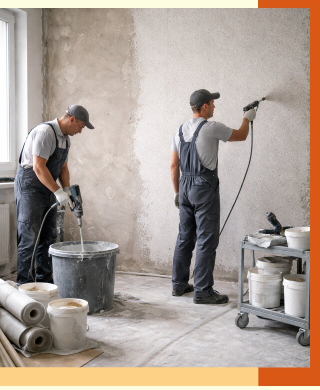 Утепление стен жидкой теплоизоляцией в юбилейном от 4327 руб/м² | ТепломастерЮбл