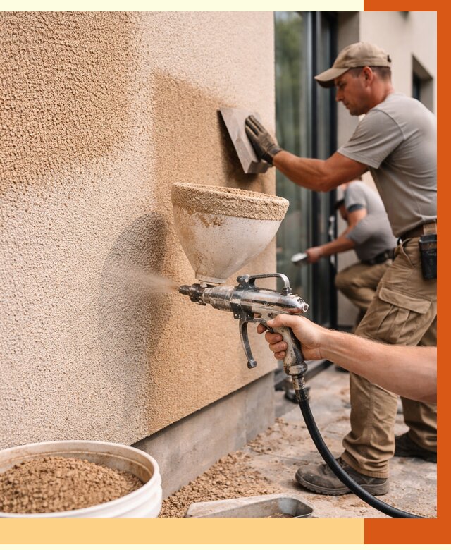 Утепление фасада жидкой пробкой в юбилейном от 4945 руб./м² под ключ | ТепломастерЮбл