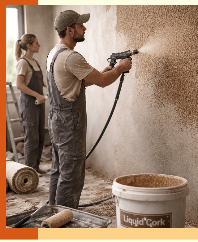 Утепление стен жидкой пробкой в юбилейном эффективное и долговечное