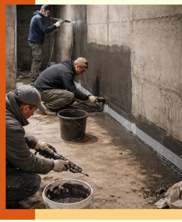 Гидроизоляция подвала в юбилейном — комплексная защита от влаги