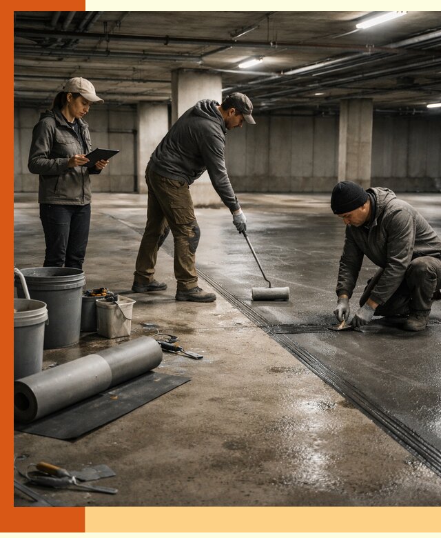 Гидроизоляция паркинга в юбилейном: качественная защита зданий