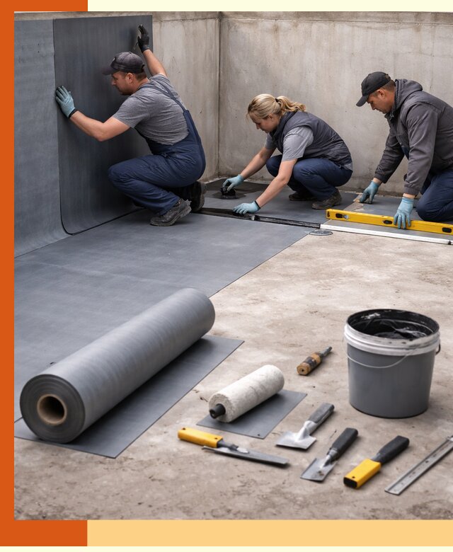 Гидроизоляция бассейна под ключ в юбилейном — надежная защита и герметизация