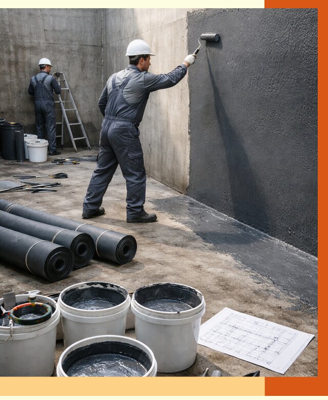 Гидроизоляция резервуара в юбилейном от 123636 руб. под ключ | ТепломастерЮбл