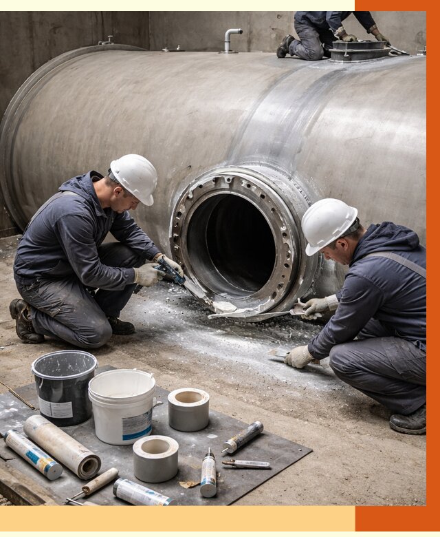 Гидроизоляция резервуара с топливом в юбилейном от 77273 руб. под ключ | ТепломастерЮбл