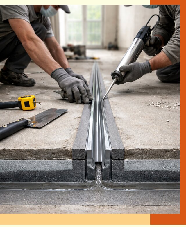 Гидроизоляция деформационного шва в юбилейном от 7727 руб. под ключ | ТепломастерЮбл