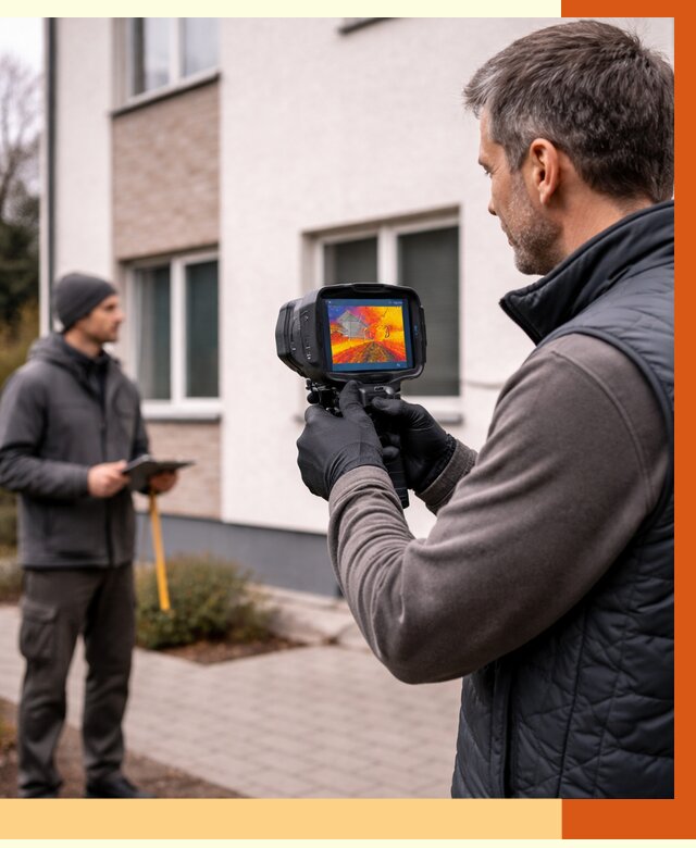 Тепловизионное обследование дома в юбилейном от 4636 руб. — услуги ТепломастерЮбл