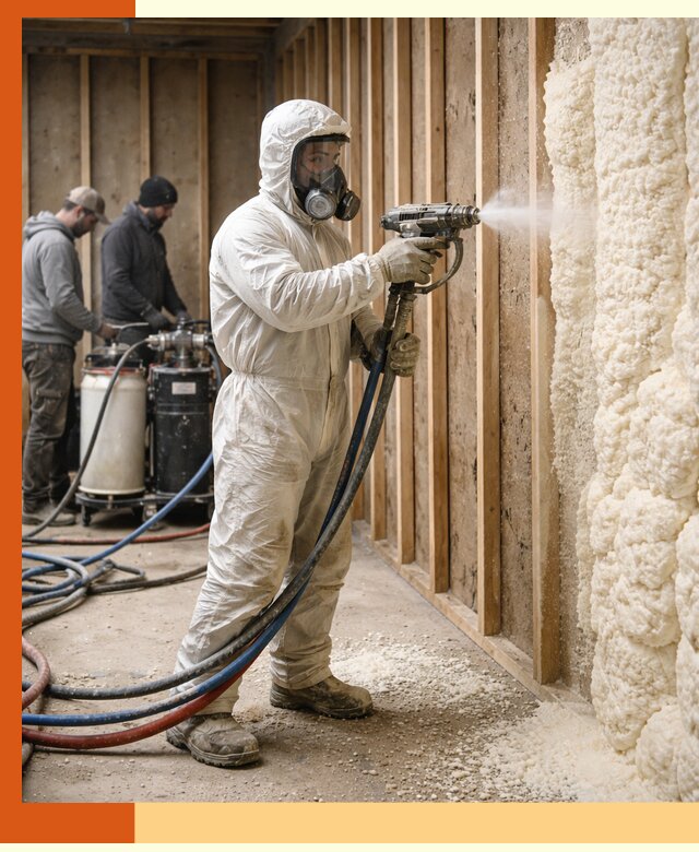 Обучение напылению ППУ: курсы для специалистов в юбилейном