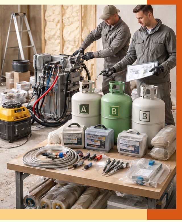 Продажа компонентов ППУ с консультацией в юбилейном от 4327 руб. | ТепломастерЮбл