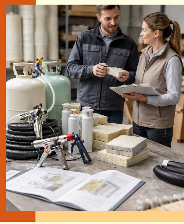 Продажа компонентов ППУ с профессиональной консультацией в юбилейном